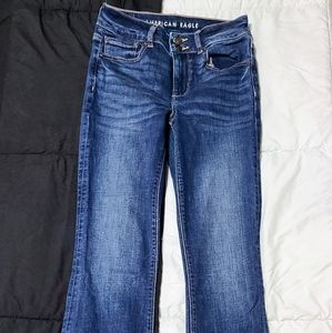 American Eagle Hi-Rise Artist Flare Jeans
